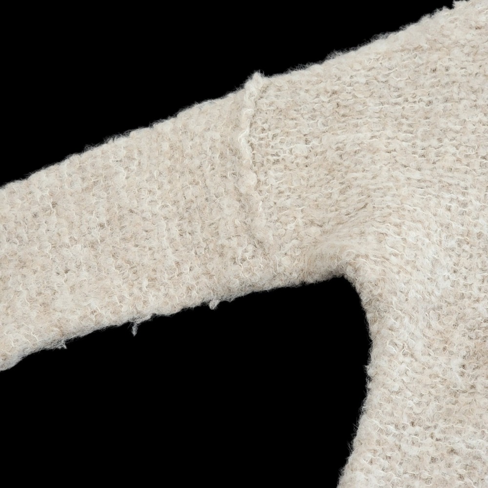 Free People Women XS She's All That Sweater Blue Alpaca Blend Turtleneck Peru - Picture 4 of 12